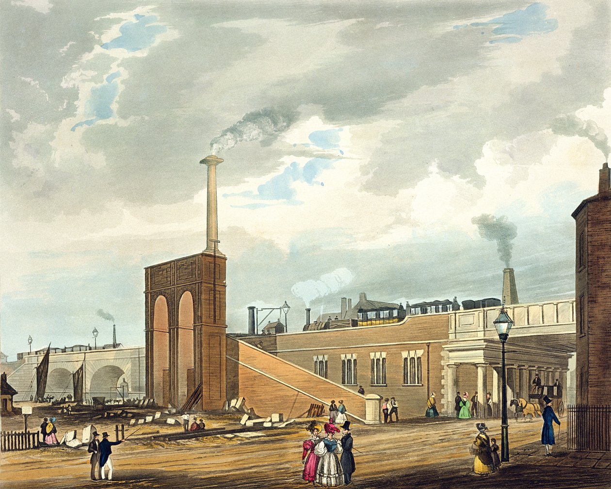 Eingang nach Manchester über die Water Street, Platte 6 aus 