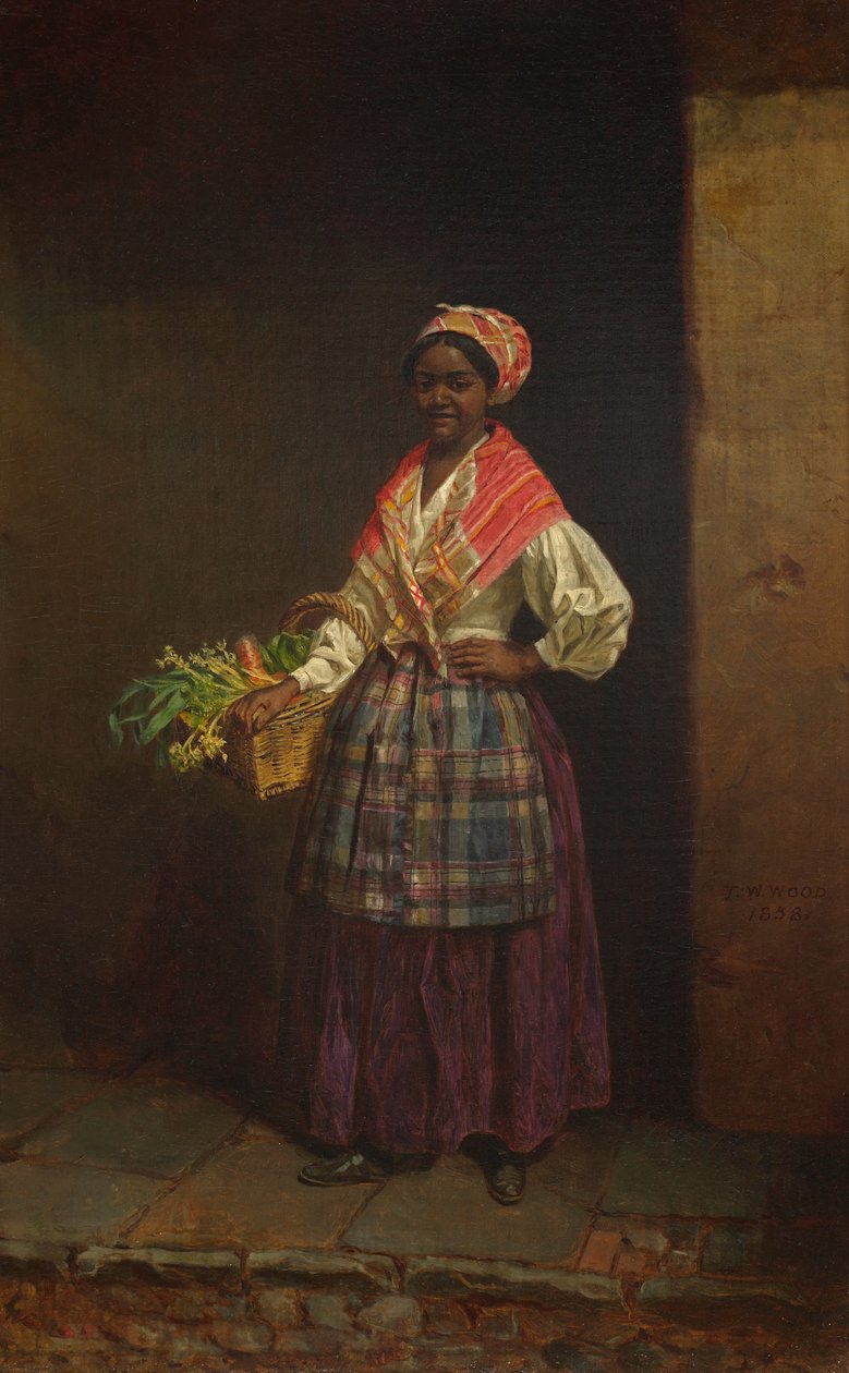 Marktfrau von Thomas Waterman Wood