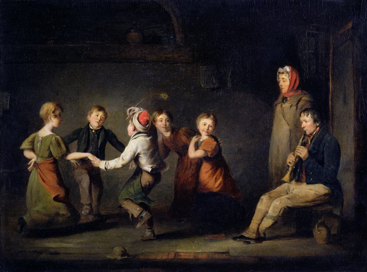 Ringelreihen, ca. 1850 von Thomas Webster