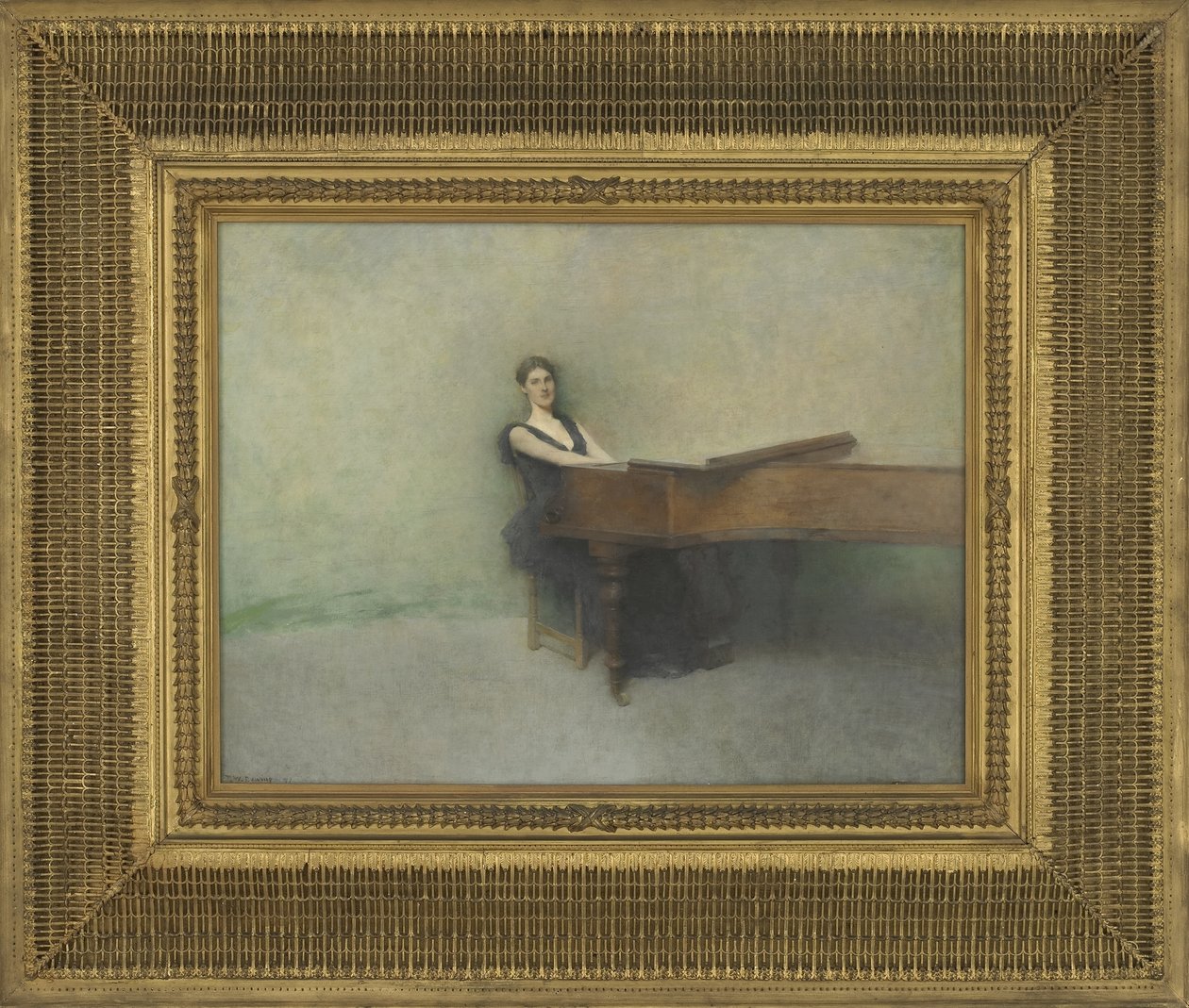 Das Klavier, 1891 von Thomas Wilmer Dewing