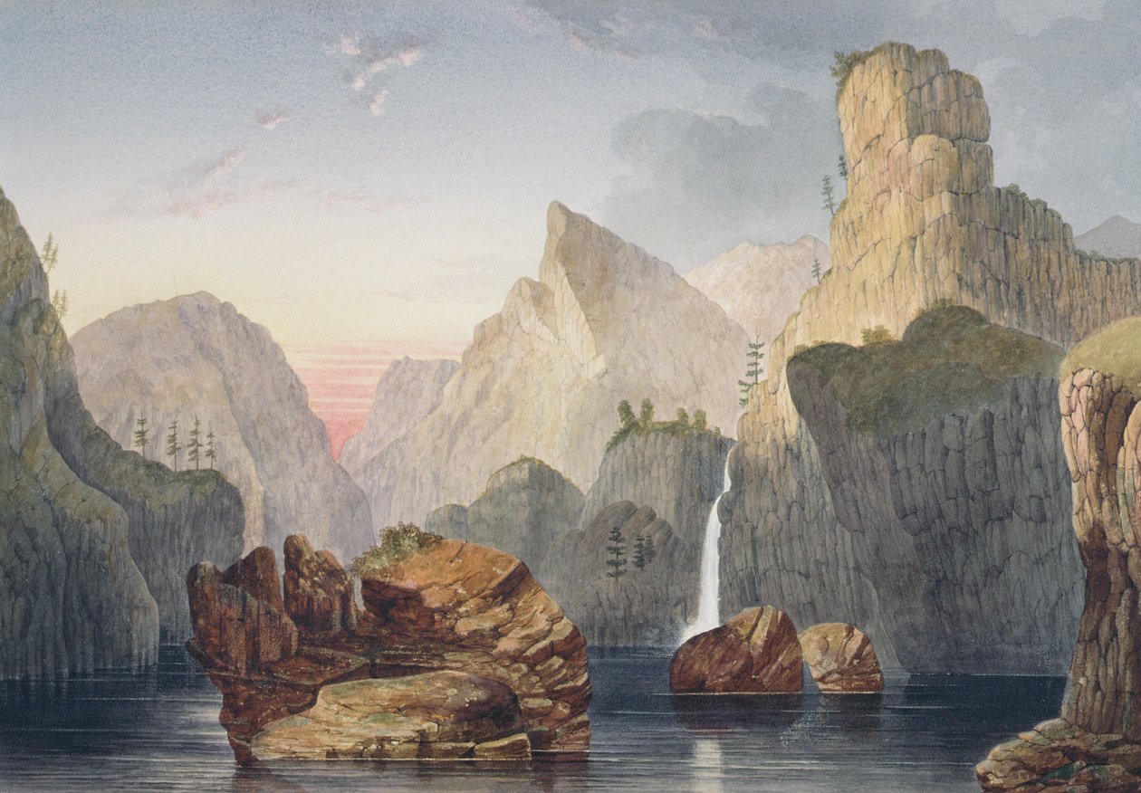 Der Schwarze Irkut, Orient-Sibirien von Thomas Witlam Atkinson