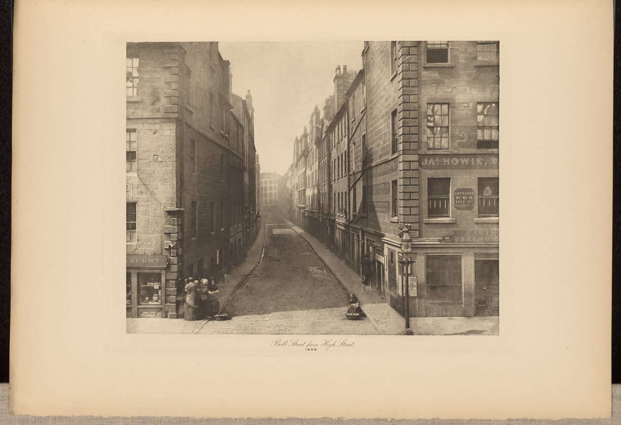 Bell Street von der High Street von Thomas Annan