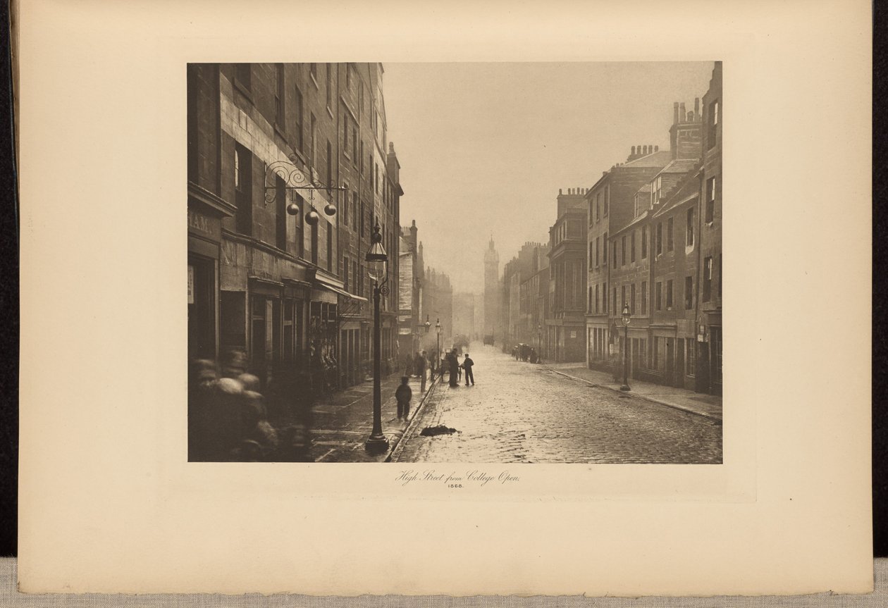 High Street vom College Open von Thomas Annan