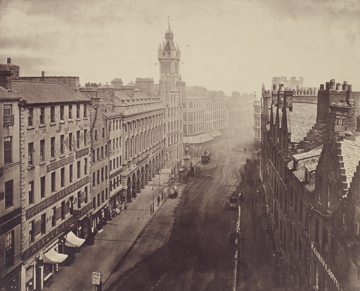 Trongate, vom Tron Steeple von Thomas Annan