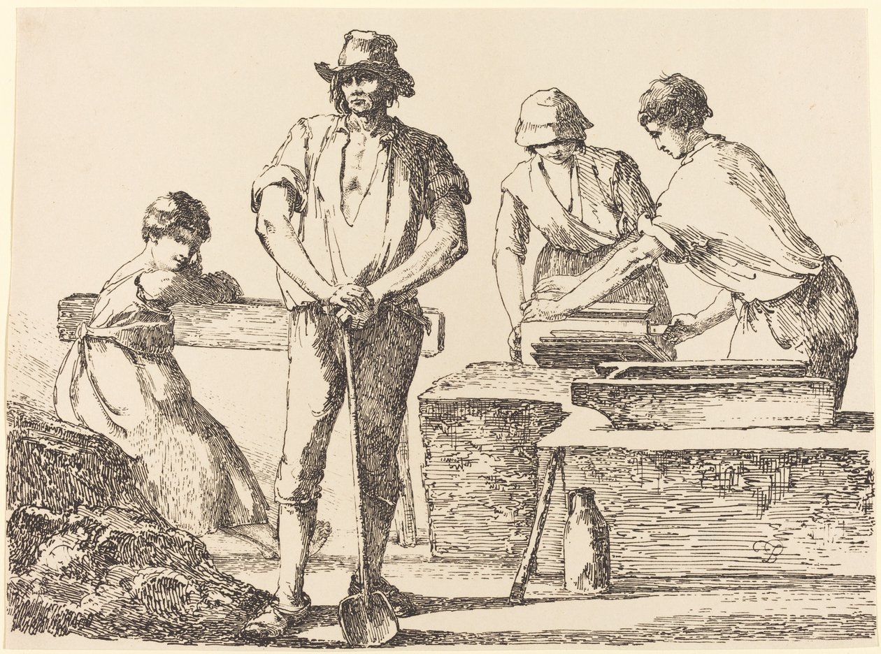 Fliesenmacher von Thomas Barker