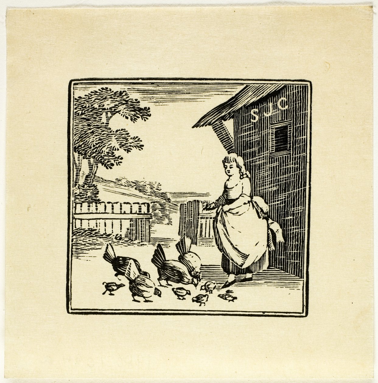 Buchillustration von Thomas Bewick