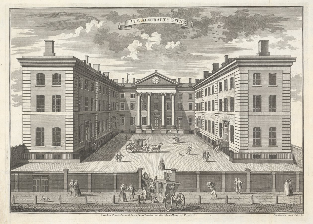 Das Admiralitätsbüro von Thomas Bowles