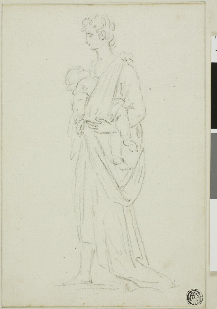 Frau mit Baby von Thomas Burke