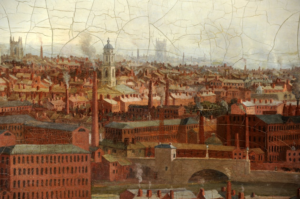 Ansicht von Leeds von Thomas Burras