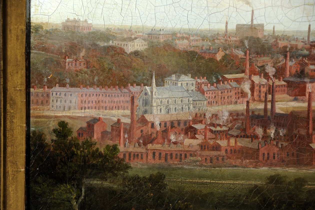 Ansicht von Leeds von Thomas Burras