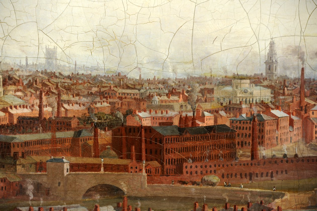 Ansicht von Leeds von Thomas Burras