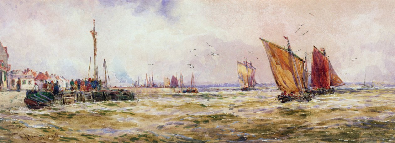 Der Hafen, 1896 von Thomas Bush Hardy