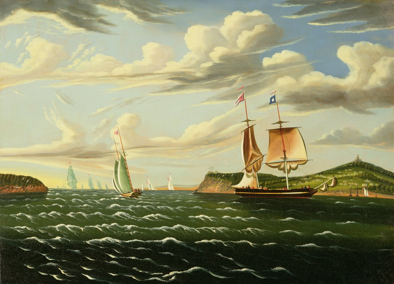 Staten Island und die Narrows von Thomas Chambers