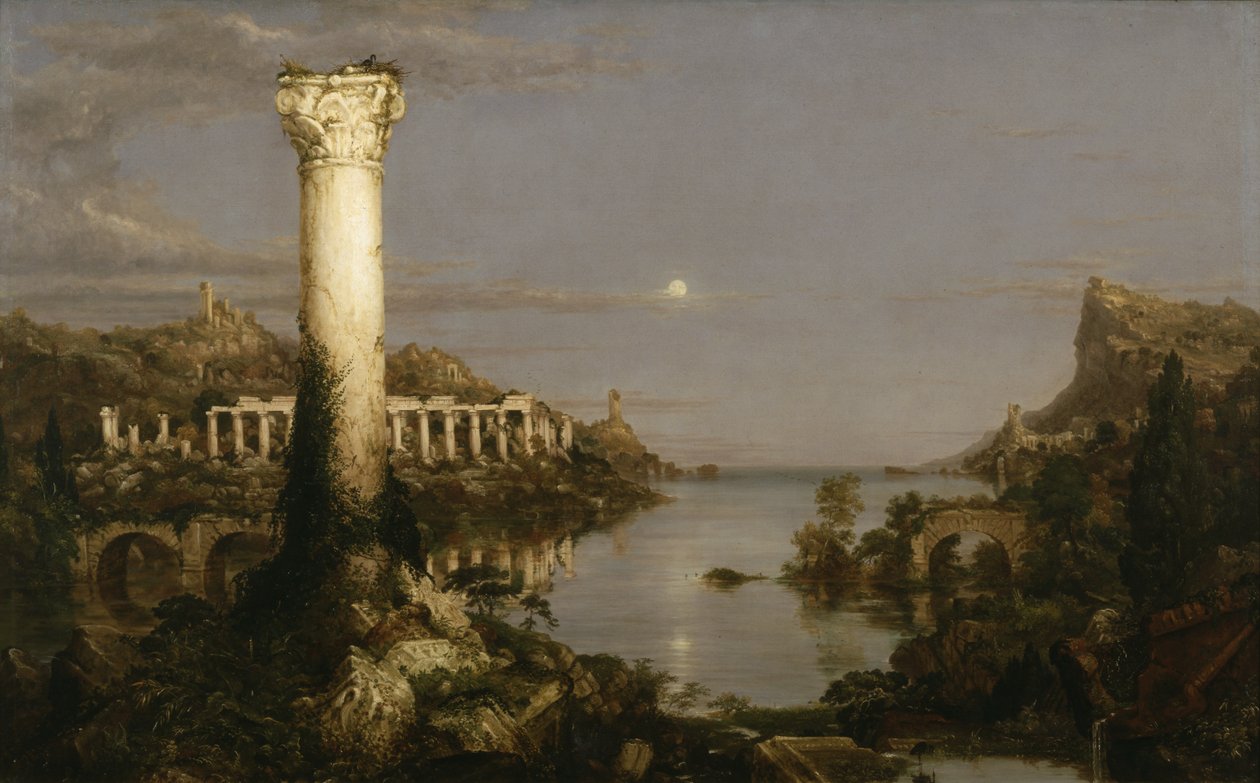 Der Lauf des Imperiums: Verwüstung von Thomas Cole