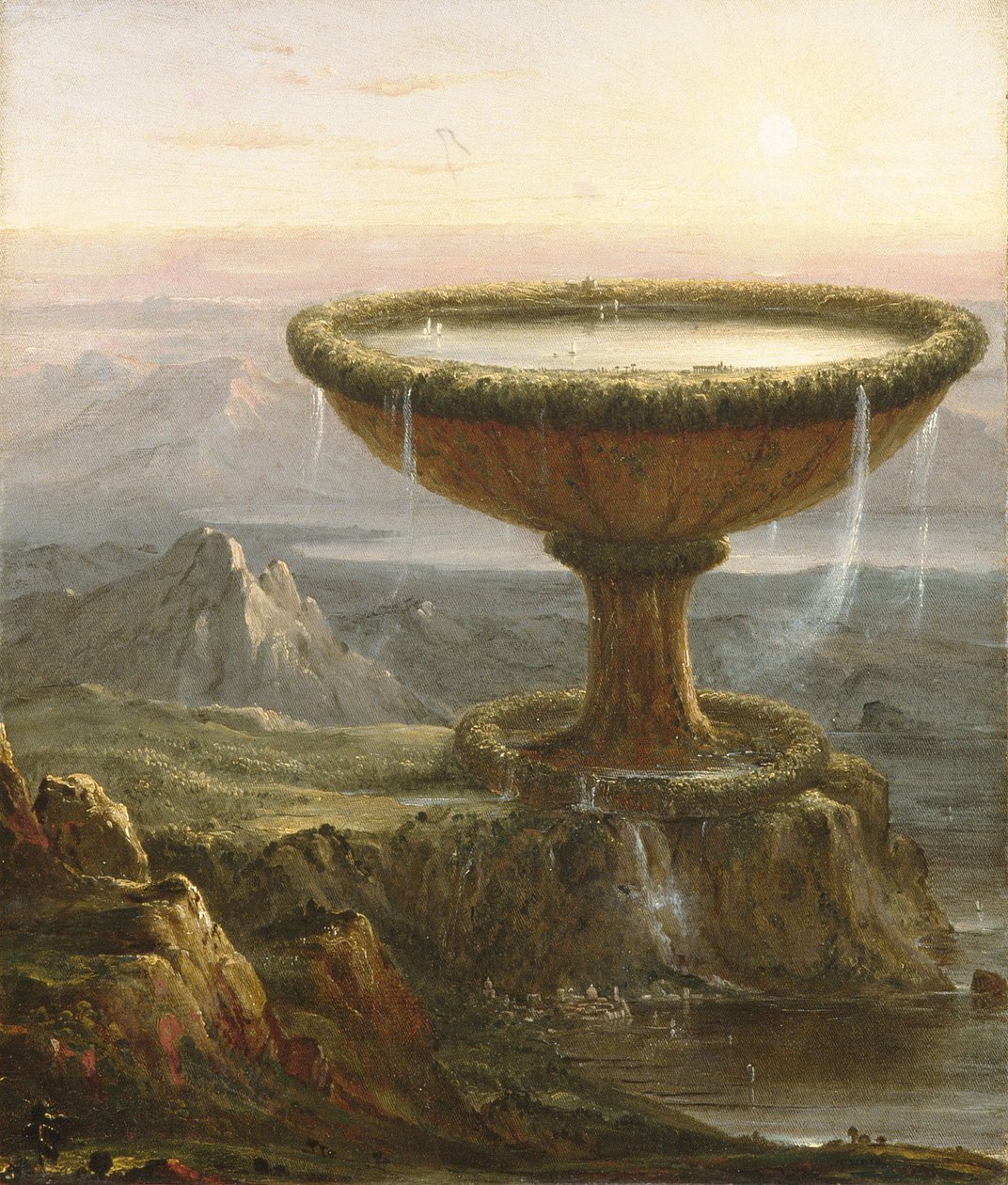 Der Titanenkelch, 1833 von Thomas Cole