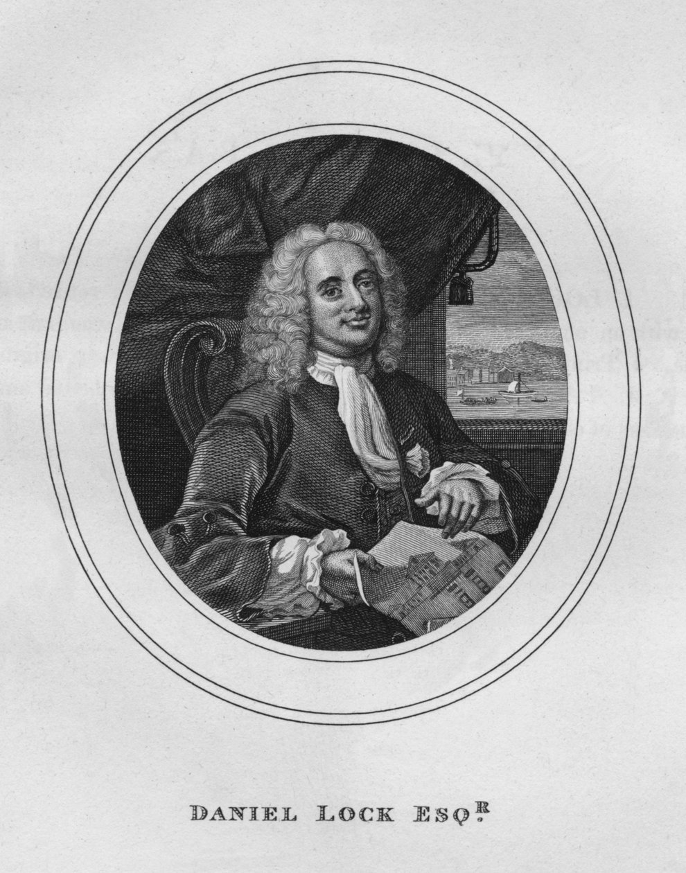 Daniel Lock, Esq., 1808, 1827 von Thomas Cook