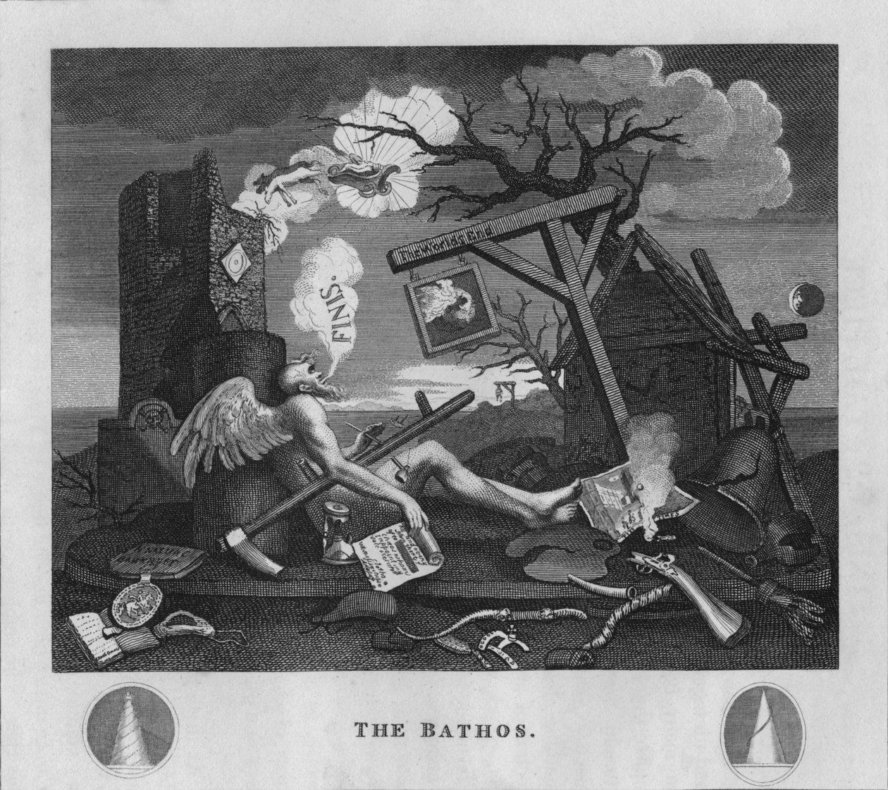 Der Bathos, 1807, 1827 von Thomas Cook
