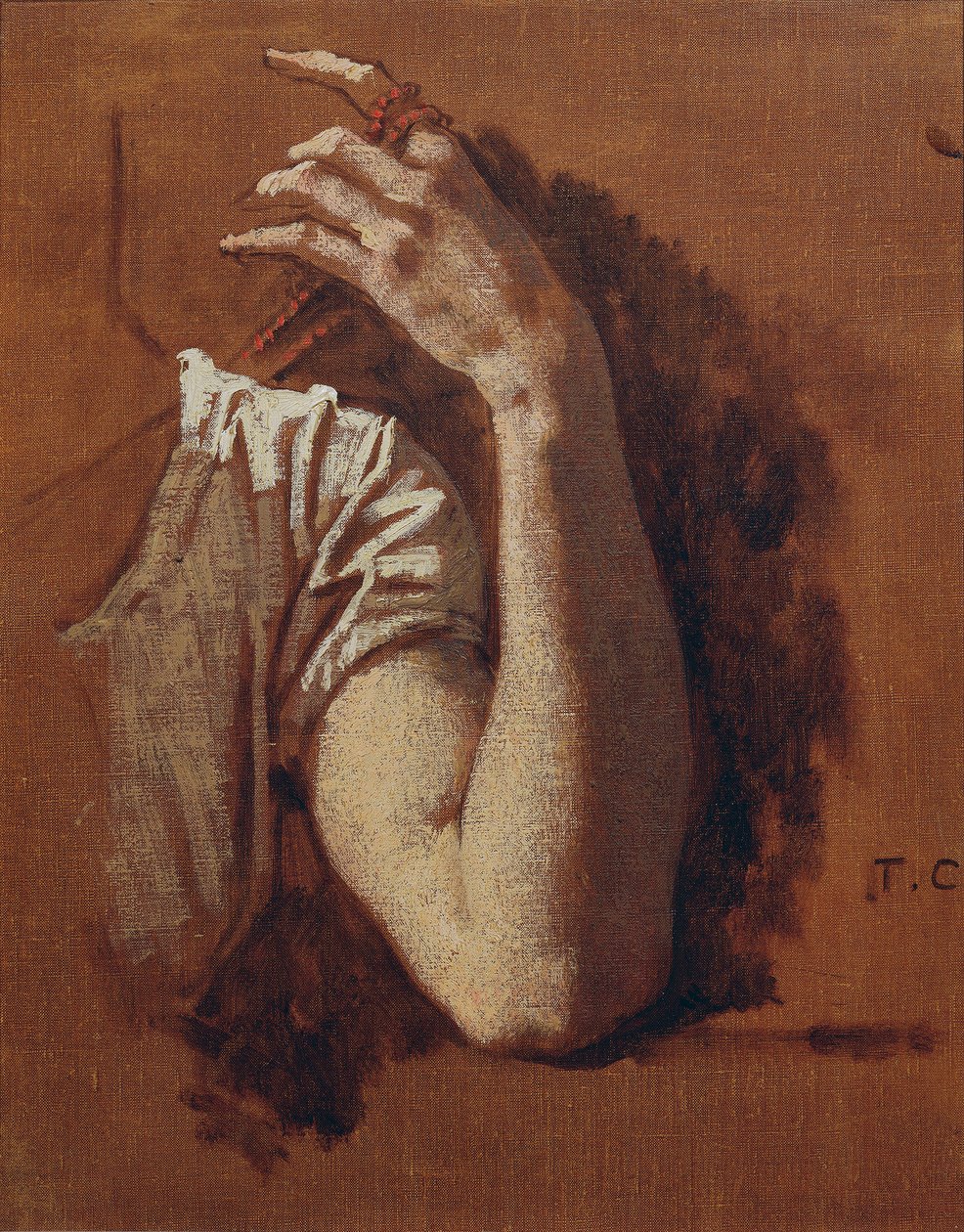 Armstudie von Thomas Couture