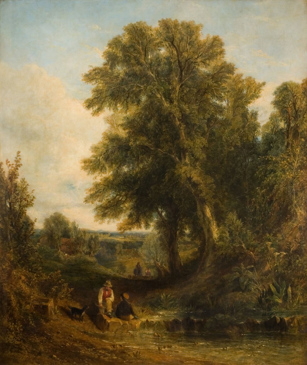 Englische Landschaft, 1829 von Thomas Creswick