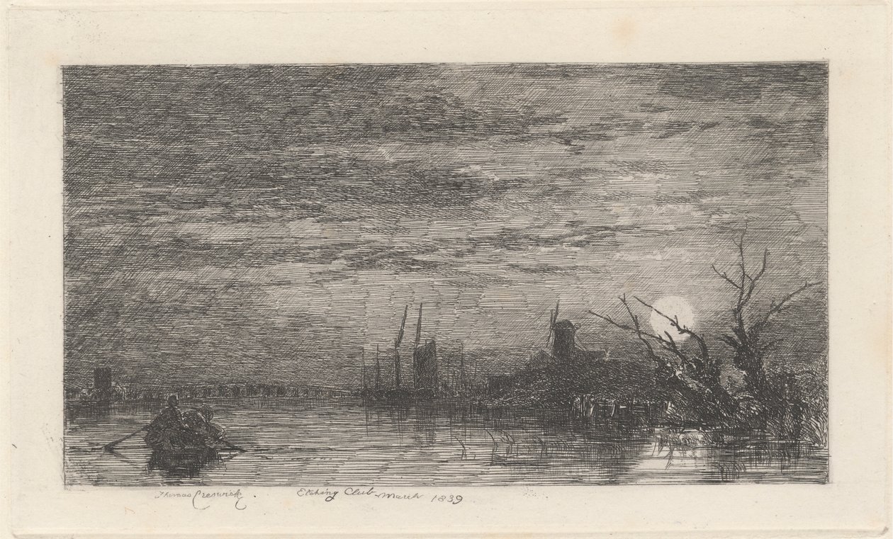 Mondlicht von Thomas Creswick