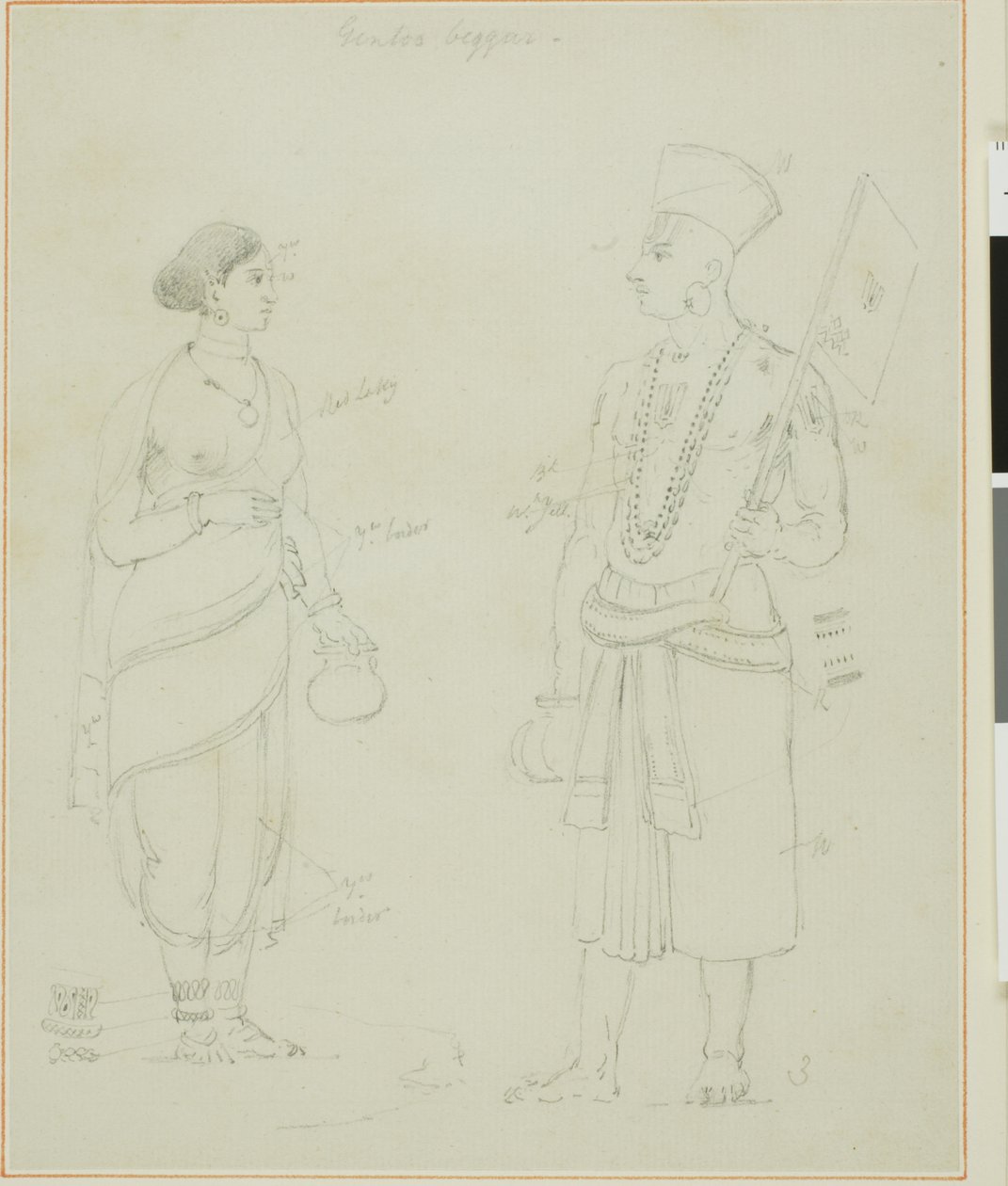 Gintoo-Bettler von Thomas Daniell
