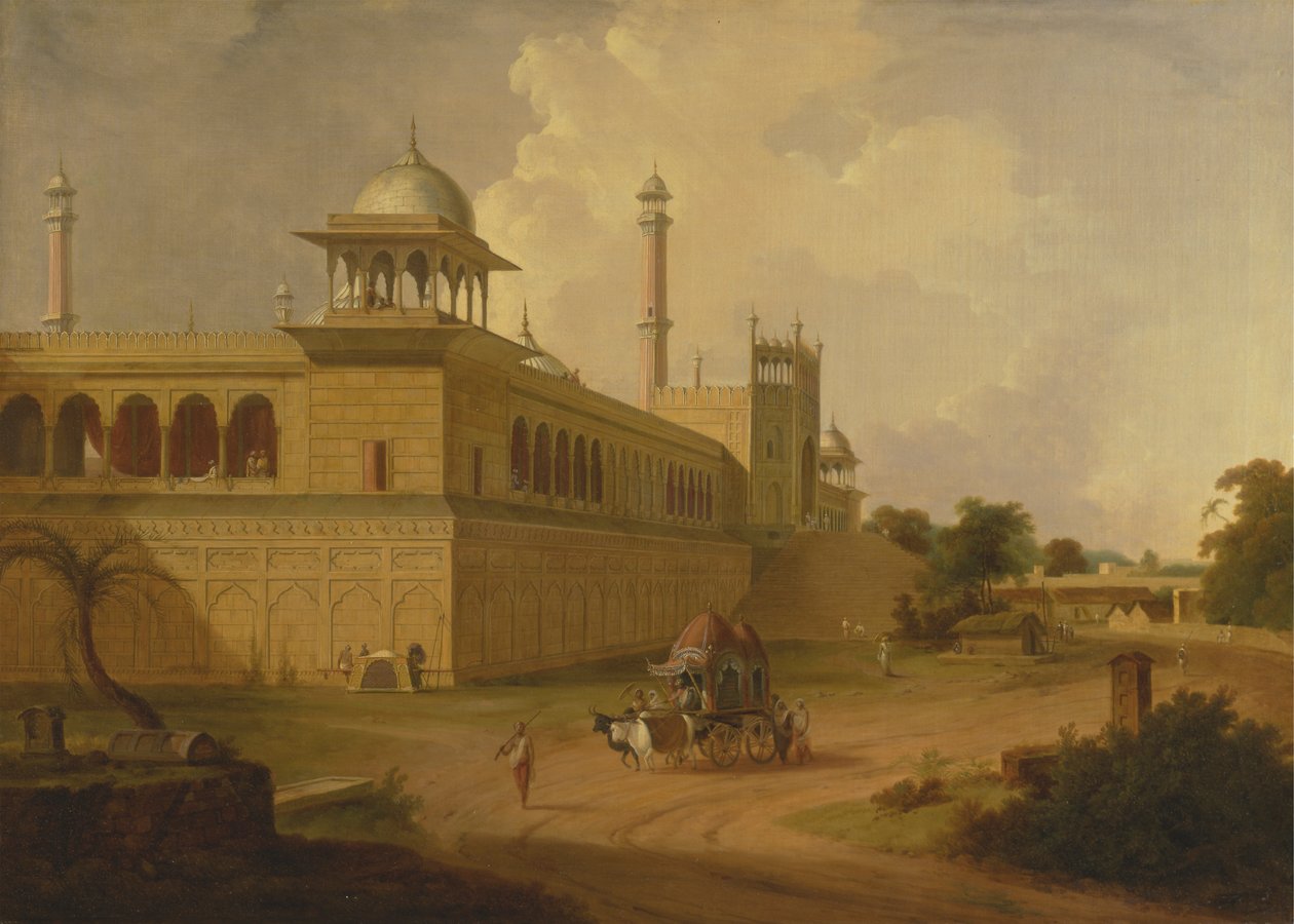 Jami Masjid, Delhi von Thomas Daniell