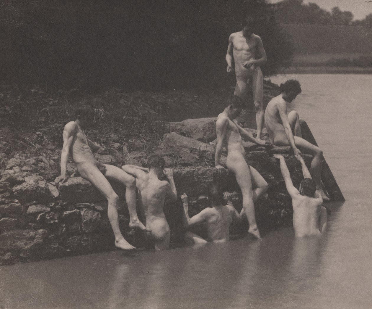 Studie für "Schwimmen" von Thomas Eakins