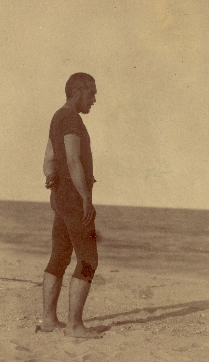 Thomas Eakins in einem Badeanzug, 1884 von Thomas Eakins