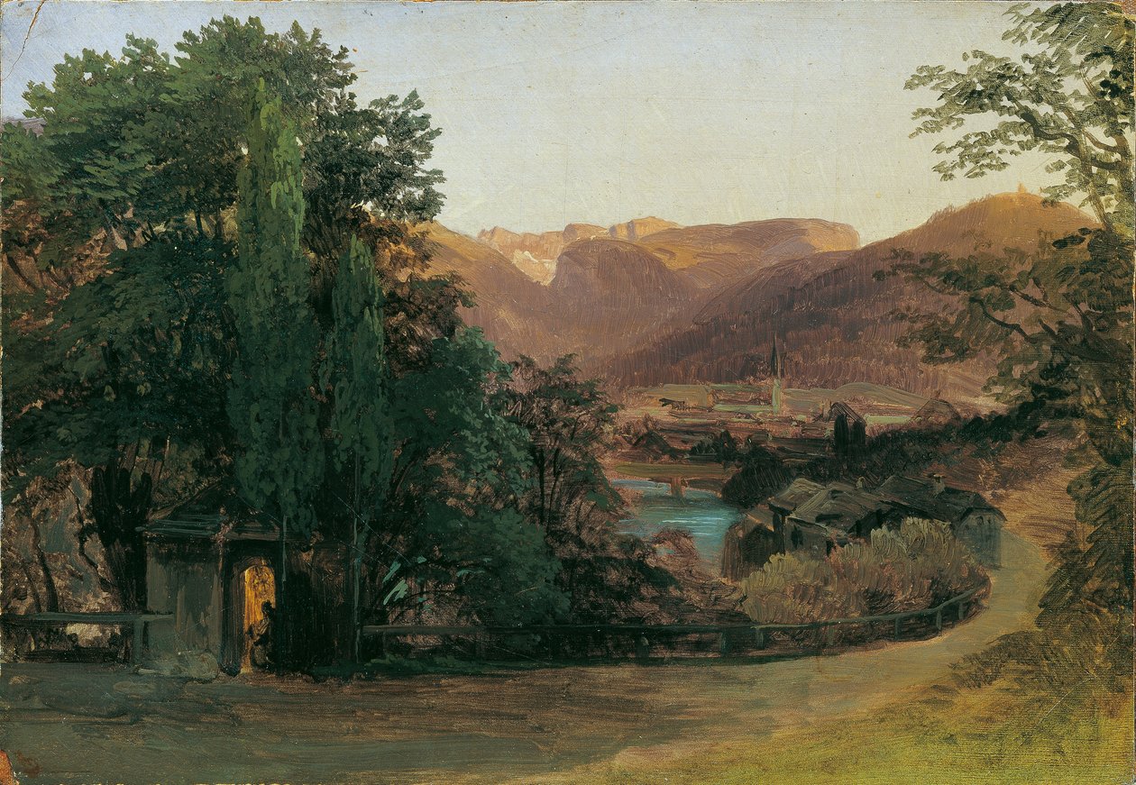 Gegend bei Ischl von Thomas Ender