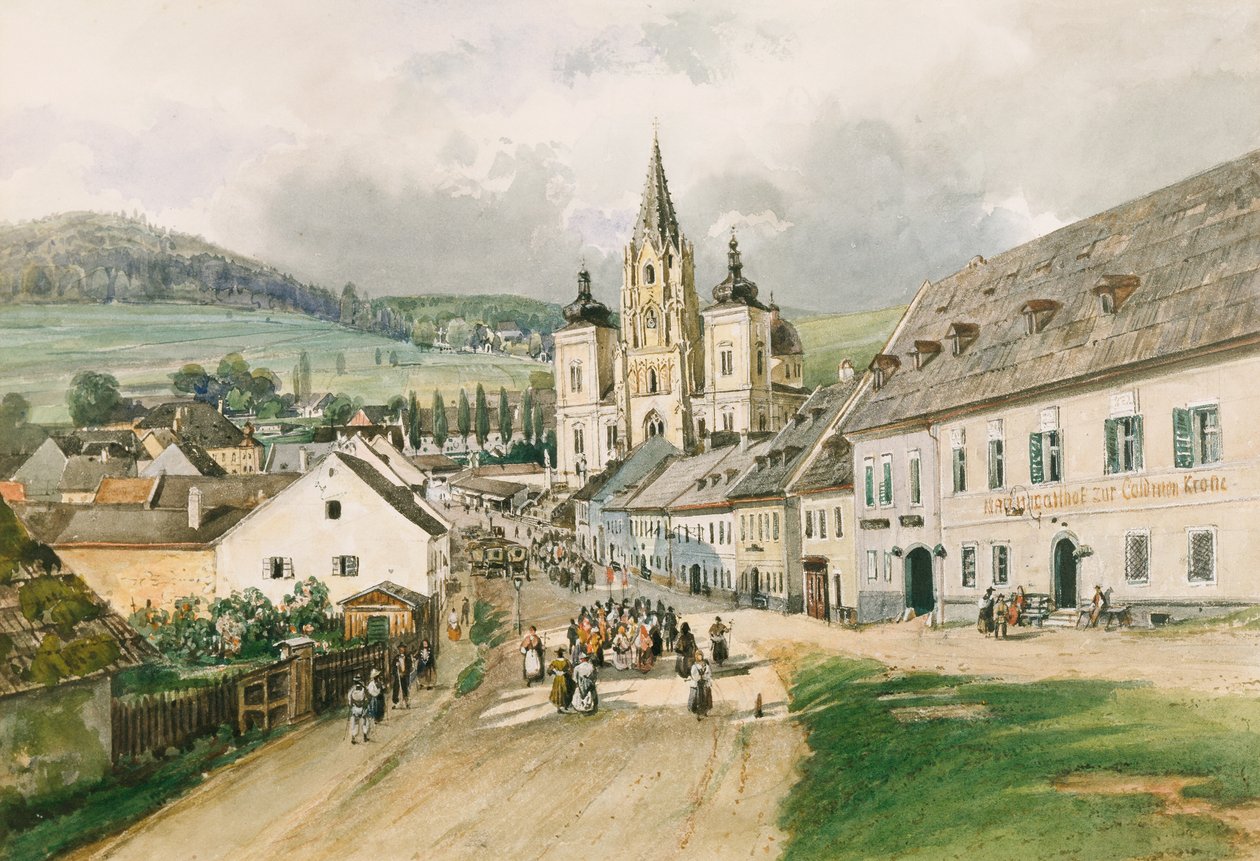 Mariazell von Thomas Ender