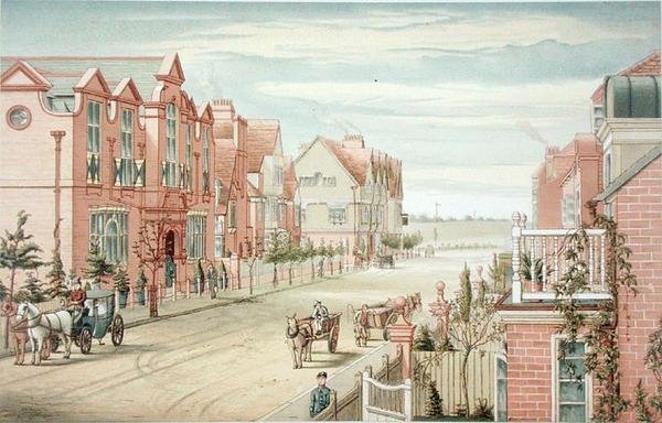 Bedford Park, London von Thomas Erat Harrison