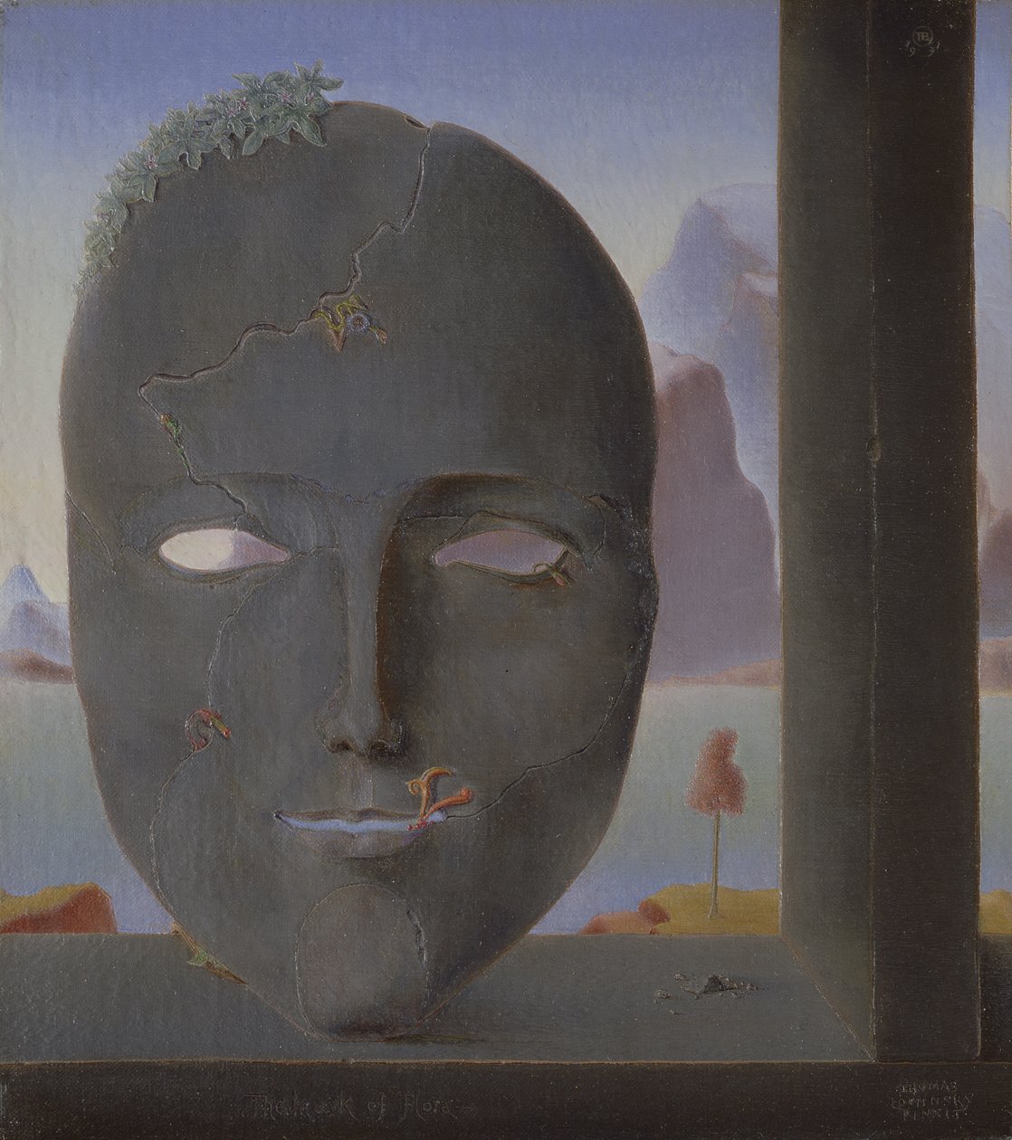 Die Maske der Flora von Thomas Esmond Lowinsky