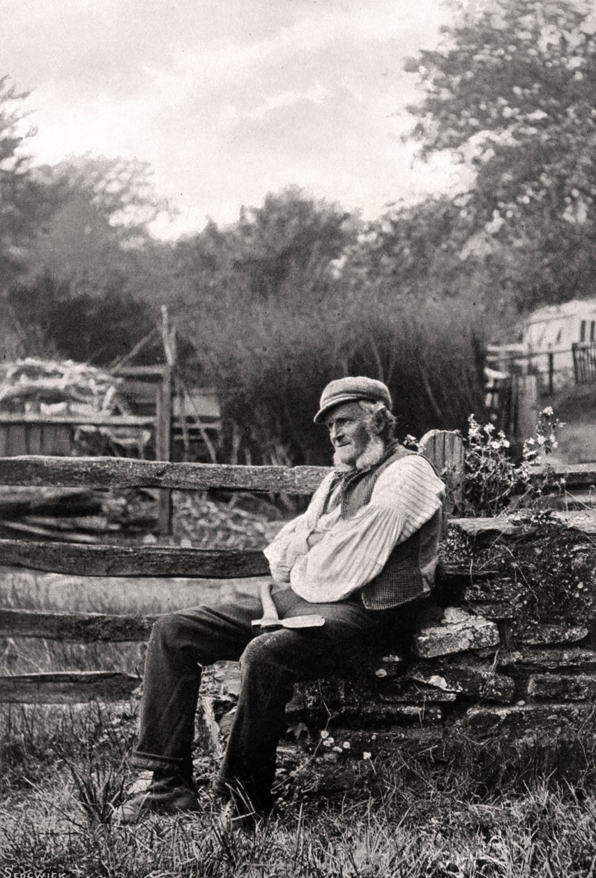 Der Holzfäller, 1901 von Thomas Fall