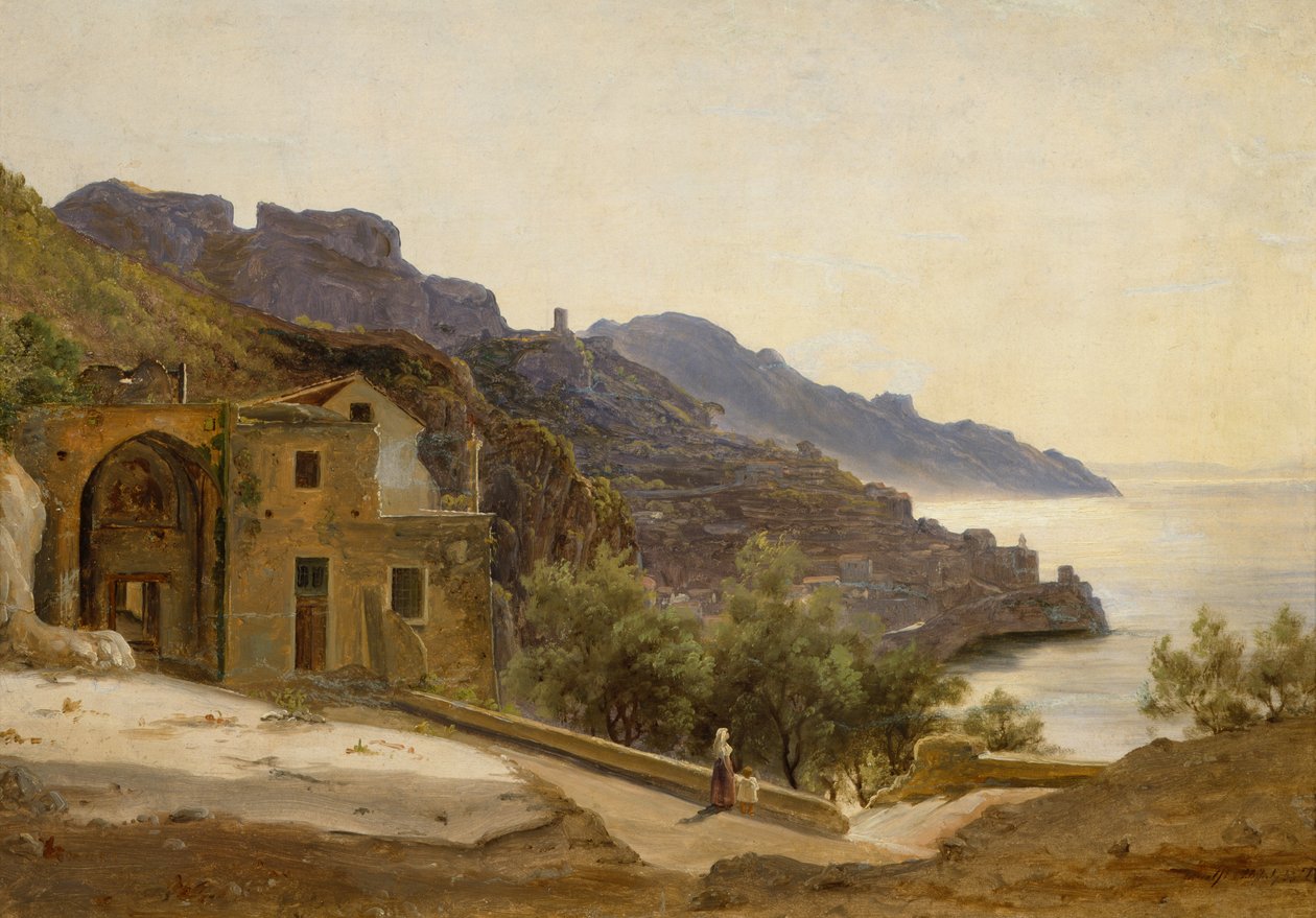 Terrasse in Amalfi von Thomas Fearnley