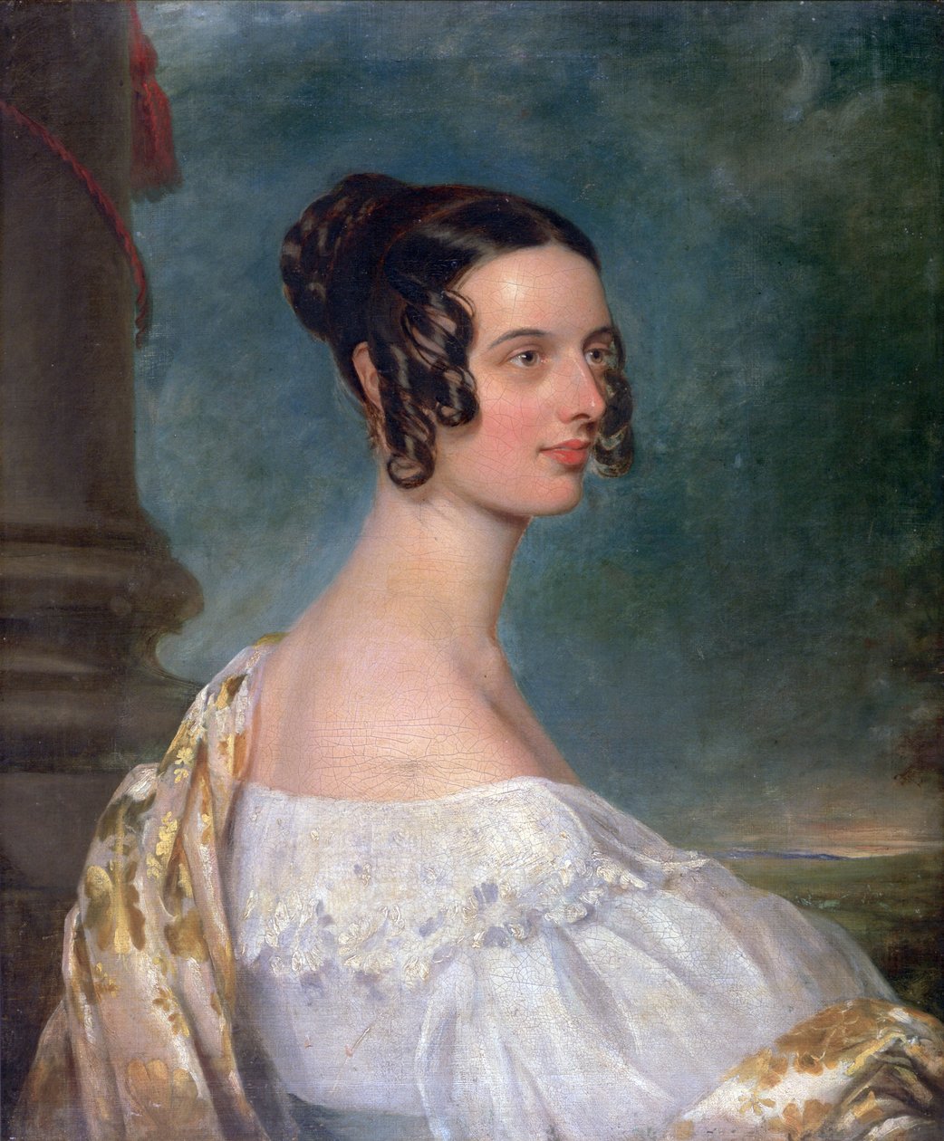 Catherine Gandy, geb. Hyde, ca. 1837-38 von Thomas Gandy