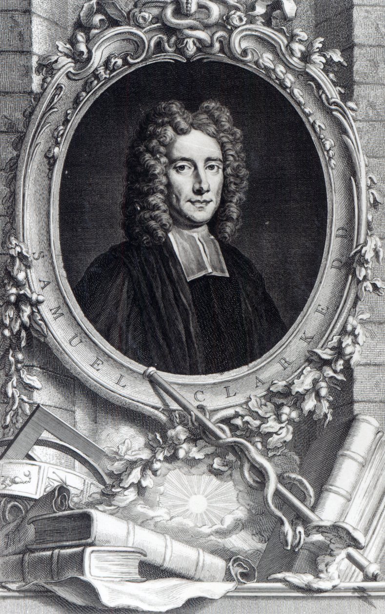 Samuel Clarke, graviert von Jacobus Houbraken, ca. 1737-48 von Thomas Gibson