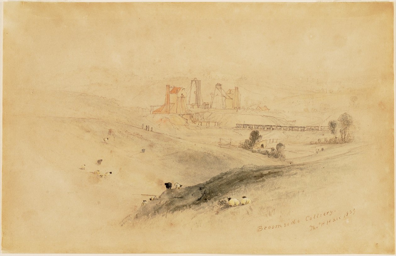 Broomside Colliery von Thomas H. Hair
