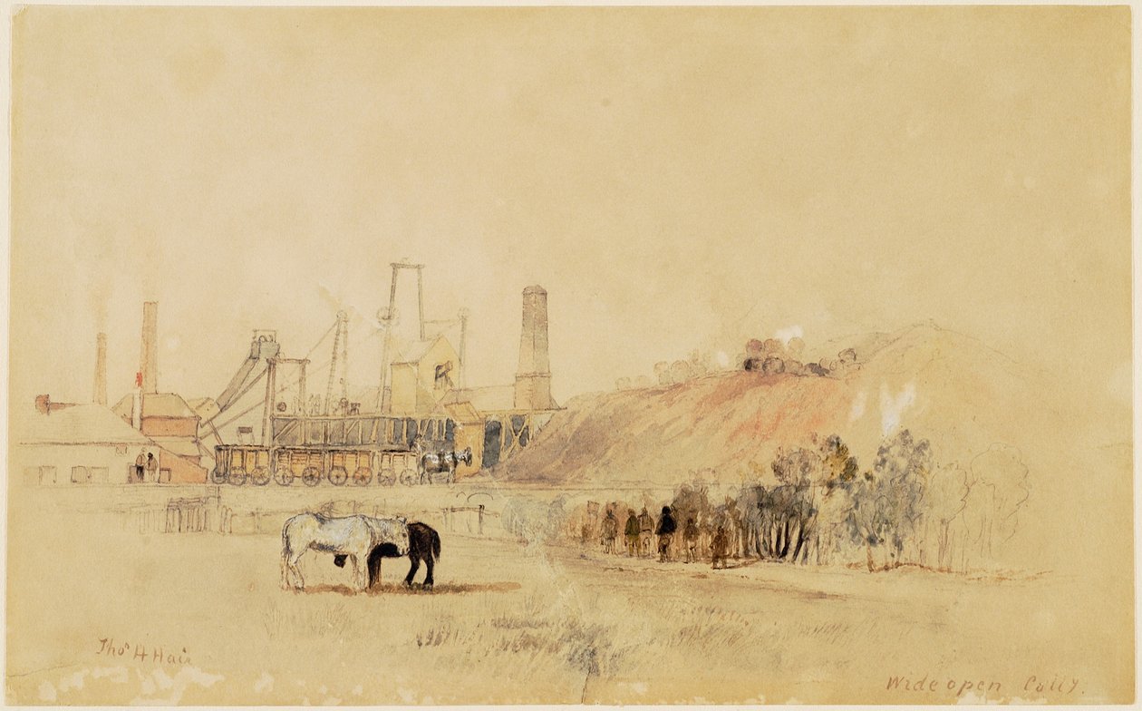 Wideopen Colliery von Thomas H. Hair