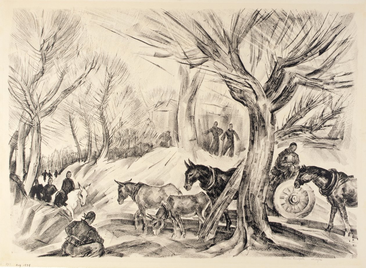 Versunkene Straße von Thomas Handforth