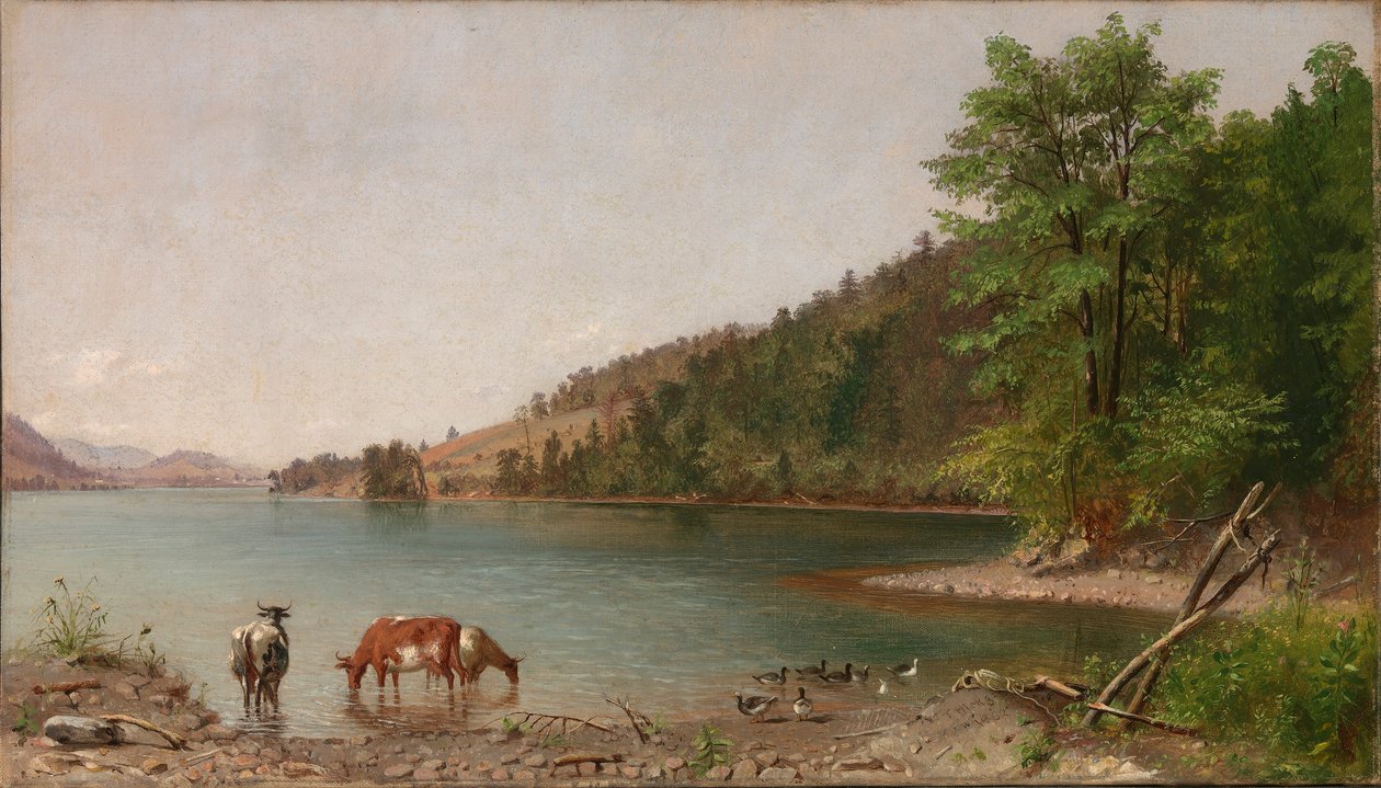 (Kleine Landschaft) von Thomas Hicks