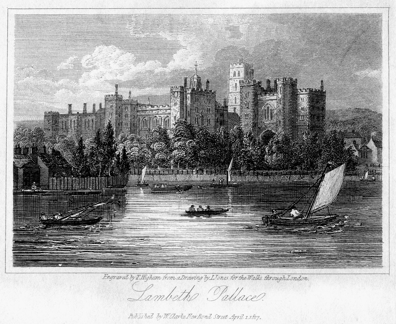 Lambeth Palace, London von Thomas Higham