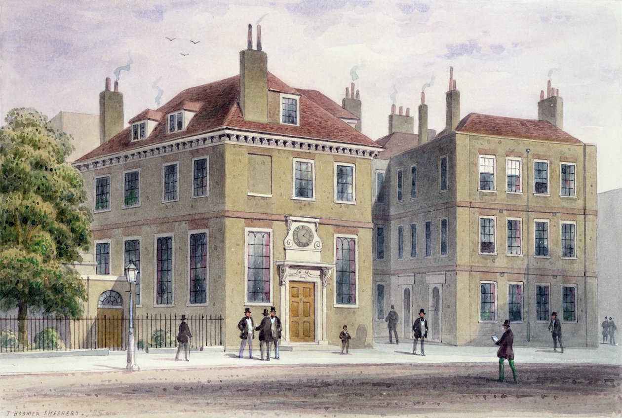New Inn, 1850 von Thomas Hosmer Shepherd