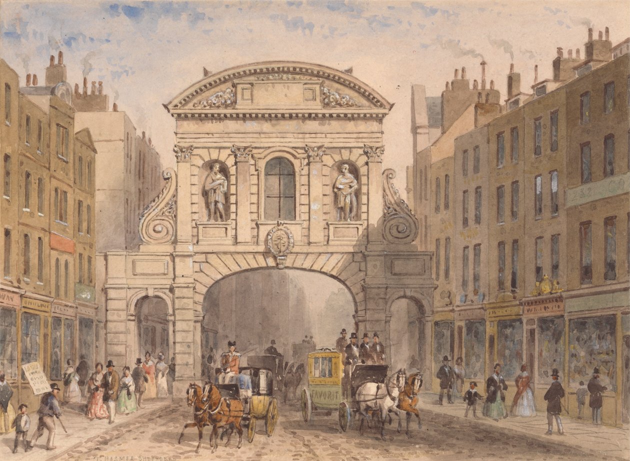 Temple Bar von Thomas Hosmer Shepherd