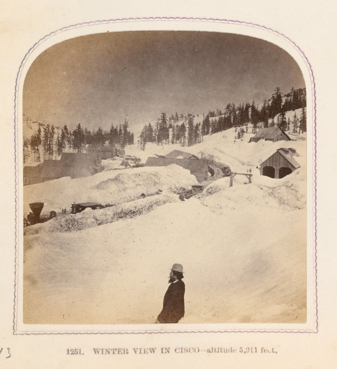 Winteransicht in Cisco von Thomas Houseworth
