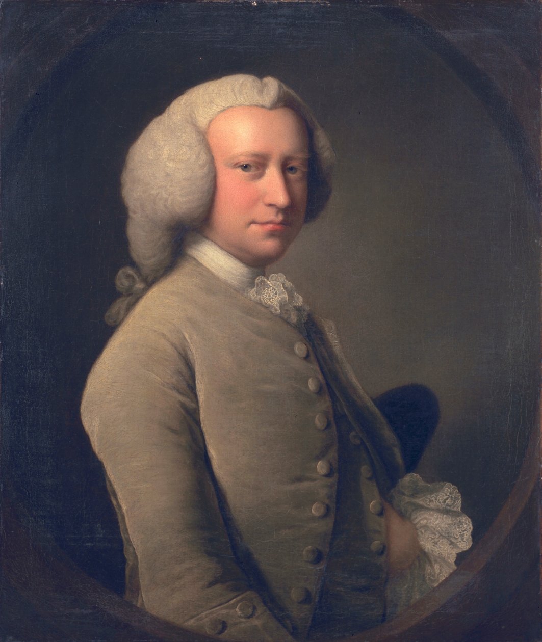 Dr. Isaac Schomberg, ca. 1750-60 von Thomas Hudson