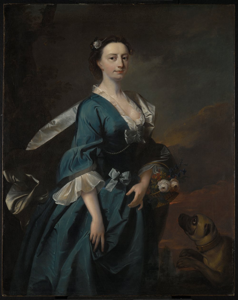 Mrs. John Wendt, ca. 1745 von Thomas Hudson