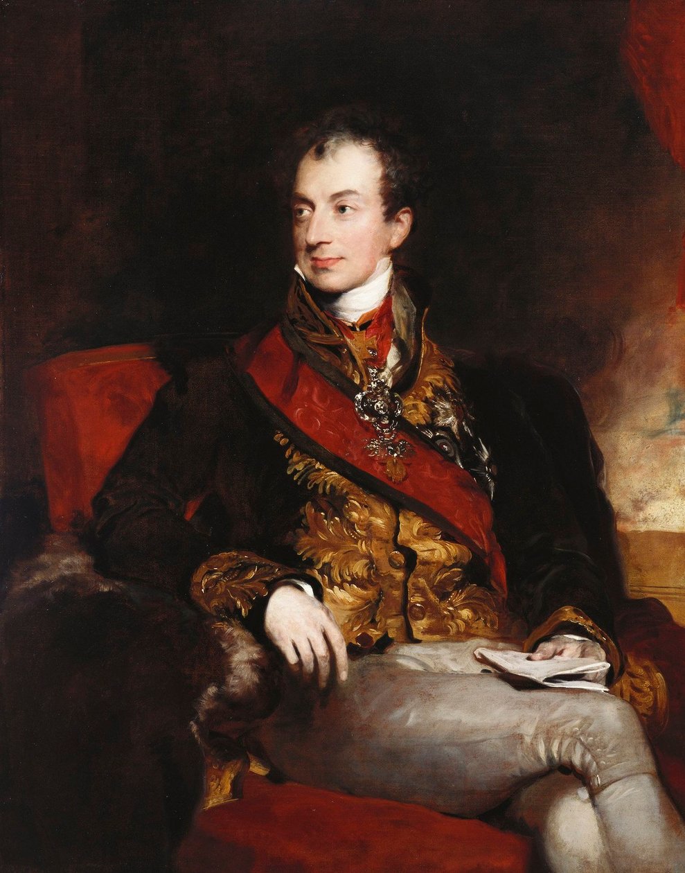 Clemens Lothar Wenzel, Fürst Metternich (1773-1859) von Thomas Lawrence