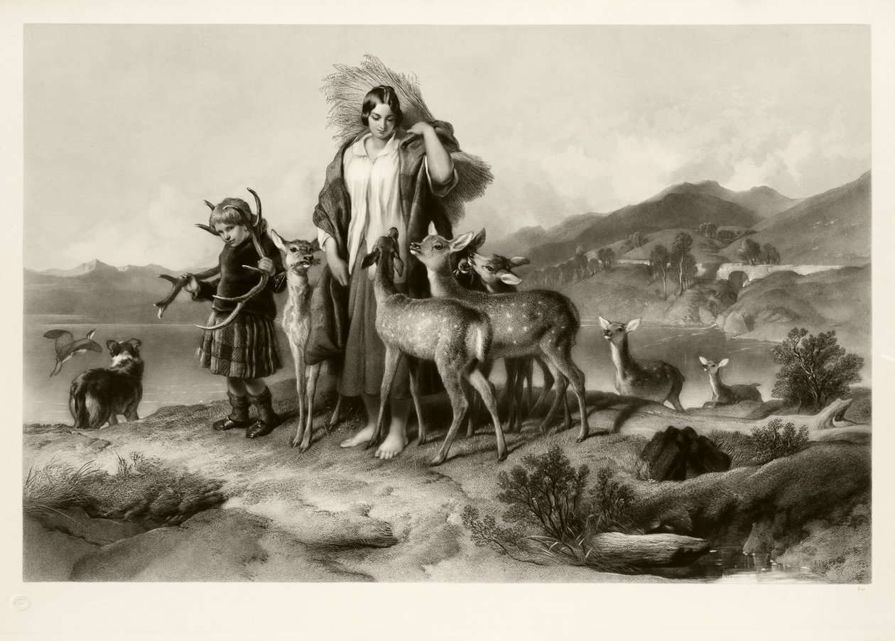 Die Familie des Försters von Thomas Lewis Atkinson