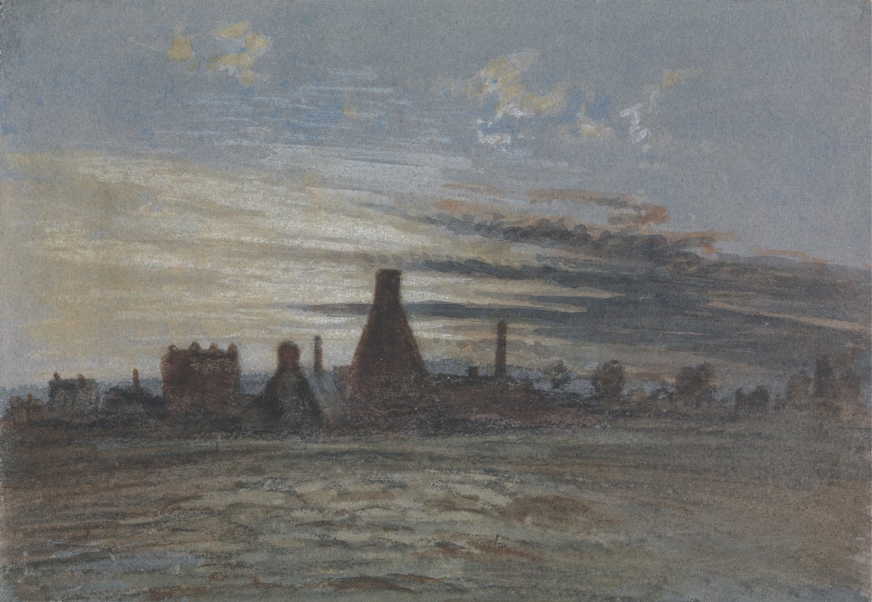 Oast House in der Dämmerung von Thomas Lindsay
