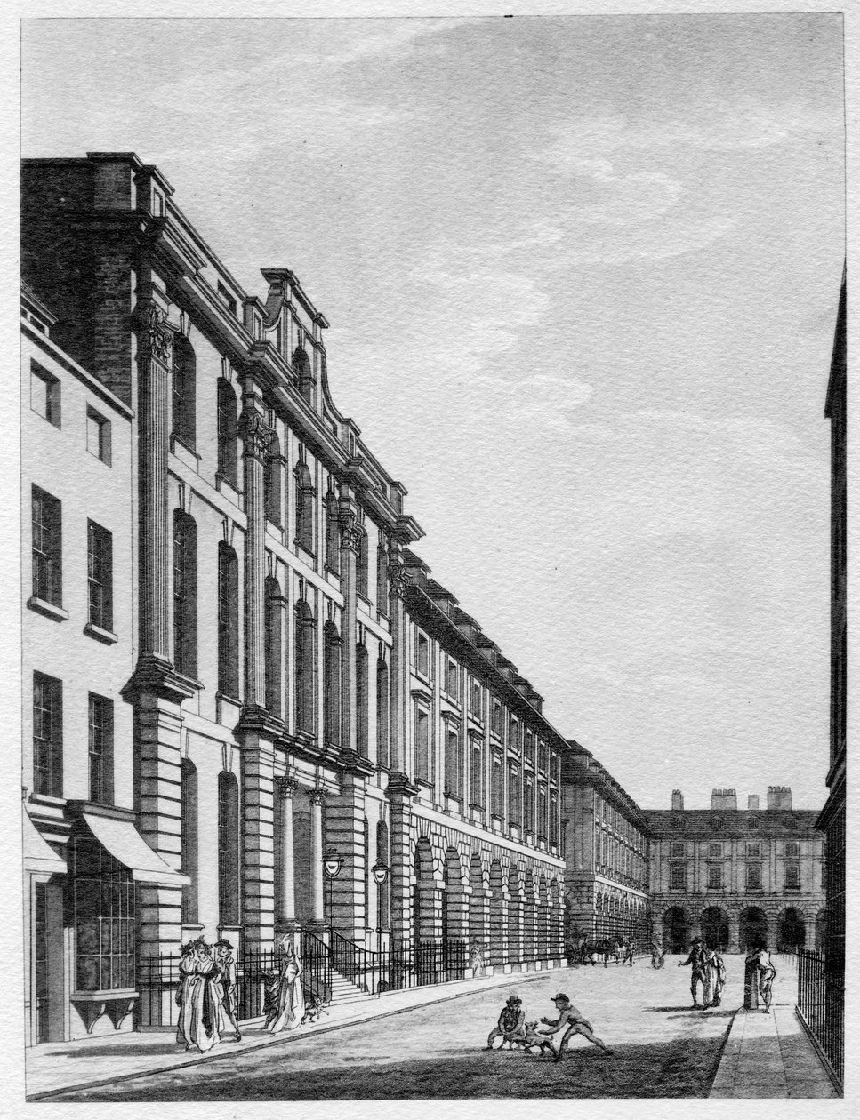 Covent Garden, 1796 von Thomas Malton Jnr.